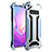 Coque Luxe Aluminum Metal Housse Etui T01 pour Samsung Galaxy S10 Argent