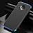 Coque Luxe Aluminum Metal Housse Etui T01 pour Xiaomi Redmi K30 Pro Zoom Bleu et Noir