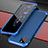 Coque Luxe Aluminum Metal Housse Etui T02 pour Apple iPhone 12 Pro Bleu