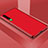 Coque Luxe Aluminum Metal Housse Etui T02 pour Huawei P30 Rouge