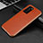 Coque Luxe Aluminum Metal Housse Etui T02 pour Huawei P40 Orange