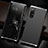 Coque Luxe Aluminum Metal Housse Etui T02 pour Oppo Find X2 Neo Argent