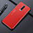 Coque Luxe Aluminum Metal Housse Etui T02 pour Oppo R17 Pro Rouge