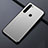 Coque Luxe Aluminum Metal Housse Etui T02 pour Xiaomi Redmi Note 8 Argent