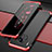 Coque Luxe Aluminum Metal Housse Etui T03 pour Huawei Mate 30 Rouge et Noir