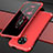 Coque Luxe Aluminum Metal Housse Etui T03 pour Xiaomi Redmi K30 Pro 5G Rouge