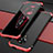 Coque Luxe Aluminum Metal Housse Etui T03 pour Xiaomi Redmi K30 Pro 5G Rouge et Noir