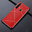 Coque Luxe Aluminum Metal Housse Etui T03 pour Xiaomi Redmi Note 8 Rouge