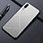 Coque Luxe Aluminum Metal Housse Etui T04 pour Huawei P20 Argent