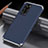 Coque Luxe Aluminum Metal Housse Etui T04 pour Huawei P40 Bleu