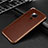 Coque Luxe Aluminum Metal Housse Etui T08 pour Huawei Mate 20 X 5G Marron