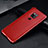 Coque Luxe Aluminum Metal Housse Etui T08 pour Huawei Mate 20 X 5G Rouge