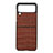 Coque Luxe Cuir et Plastique Housse Etui Mat B05 pour Samsung Galaxy Z Flip3 5G Marron