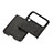 Coque Luxe Cuir et Plastique Housse Etui Mat C07 pour Samsung Galaxy Z Flip4 5G Petit