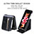 Coque Luxe Cuir et Plastique Housse Etui Mat JD2 pour Samsung Galaxy Z Flip3 5G Petit