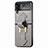 Coque Luxe Cuir et Plastique Housse Etui Mat L05 pour Samsung Galaxy Z Flip3 5G Gris