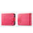 Coque Luxe Cuir et Plastique Housse Etui Mat LC5 pour Samsung Galaxy Z Flip5 5G Rouge