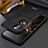 Coque Luxe Cuir et Plastique Housse Etui Mat LD3 pour Huawei P60 Pocket Noir