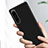 Coque Luxe Cuir et Plastique Housse Etui Mat pour Sony Xperia 1 IV Petit