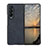 Coque Luxe Cuir et Plastique Housse Etui Mat R02 pour Samsung Galaxy Z Fold3 5G Petit