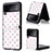 Coque Luxe Cuir et Plastique Housse Etui Mat R07 pour Samsung Galaxy Z Flip3 5G Petit