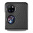 Coque Luxe Cuir et Plastique Housse Etui Mat SD5 pour Huawei P60 Pocket Petit