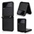 Coque Luxe Cuir et Plastique Housse Etui Mat T03 pour Samsung Galaxy Z Flip4 5G Petit