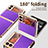 Coque Luxe Cuir et Plastique Housse Etui Mat ZL4 pour Samsung Galaxy Z Flip3 5G Petit