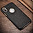 Coque Luxe Cuir Housse C01 pour Apple iPhone Xs Noir Petit