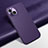 Coque Luxe Cuir Housse Etui A02 pour Apple iPhone 13 Mini Violet