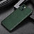 Coque Luxe Cuir Housse Etui A04 pour Apple iPhone 13 Mini Vert