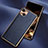 Coque Luxe Cuir Housse Etui A06 pour Apple iPhone 15 Bleu