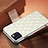 Coque Luxe Cuir Housse Etui A07 pour Apple iPhone 14 Blanc