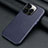 Coque Luxe Cuir Housse Etui A09 pour Apple iPhone 13 Pro Max Bleu