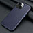 Coque Luxe Cuir Housse Etui A09 pour Apple iPhone 14 Bleu