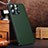 Coque Luxe Cuir Housse Etui A11 pour Apple iPhone 14 Pro Max Vert