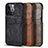 Coque Luxe Cuir Housse Etui A14 pour Apple iPhone 13 Pro Max Petit