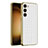 Coque Luxe Cuir Housse Etui AC3 pour Samsung Galaxy S21 Plus 5G Blanc