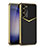 Coque Luxe Cuir Housse Etui AC4 pour Samsung Galaxy S21 5G Noir