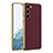 Coque Luxe Cuir Housse Etui AC5 pour Samsung Galaxy S22 Plus 5G Rouge