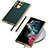 Coque Luxe Cuir Housse Etui AC5 pour Samsung Galaxy S22 Ultra 5G Petit