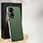 Coque Luxe Cuir Housse Etui AT1 pour Huawei Honor X7b Vert