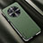 Coque Luxe Cuir Housse Etui AT1 pour Huawei Mate 50 Vert