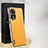 Coque Luxe Cuir Housse Etui AT1 pour Huawei Nova 9 Jaune