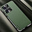 Coque Luxe Cuir Housse Etui AT2 pour Huawei Honor 100 5G Vert