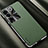 Coque Luxe Cuir Housse Etui AT2 pour Vivo V27 5G Vert