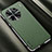 Coque Luxe Cuir Housse Etui AT2 pour Vivo X90 Pro 5G Vert