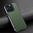 Coque Luxe Cuir Housse Etui AT4 pour Apple iPhone 14 Pro Vert