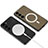 Coque Luxe Cuir Housse Etui avec Mag-Safe Magnetic Magnetique AC2 pour Samsung Galaxy S22 5G Petit