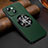 Coque Luxe Cuir Housse Etui avec Mag-Safe Magnetic Magnetique LD2 pour Apple iPhone 13 Vert